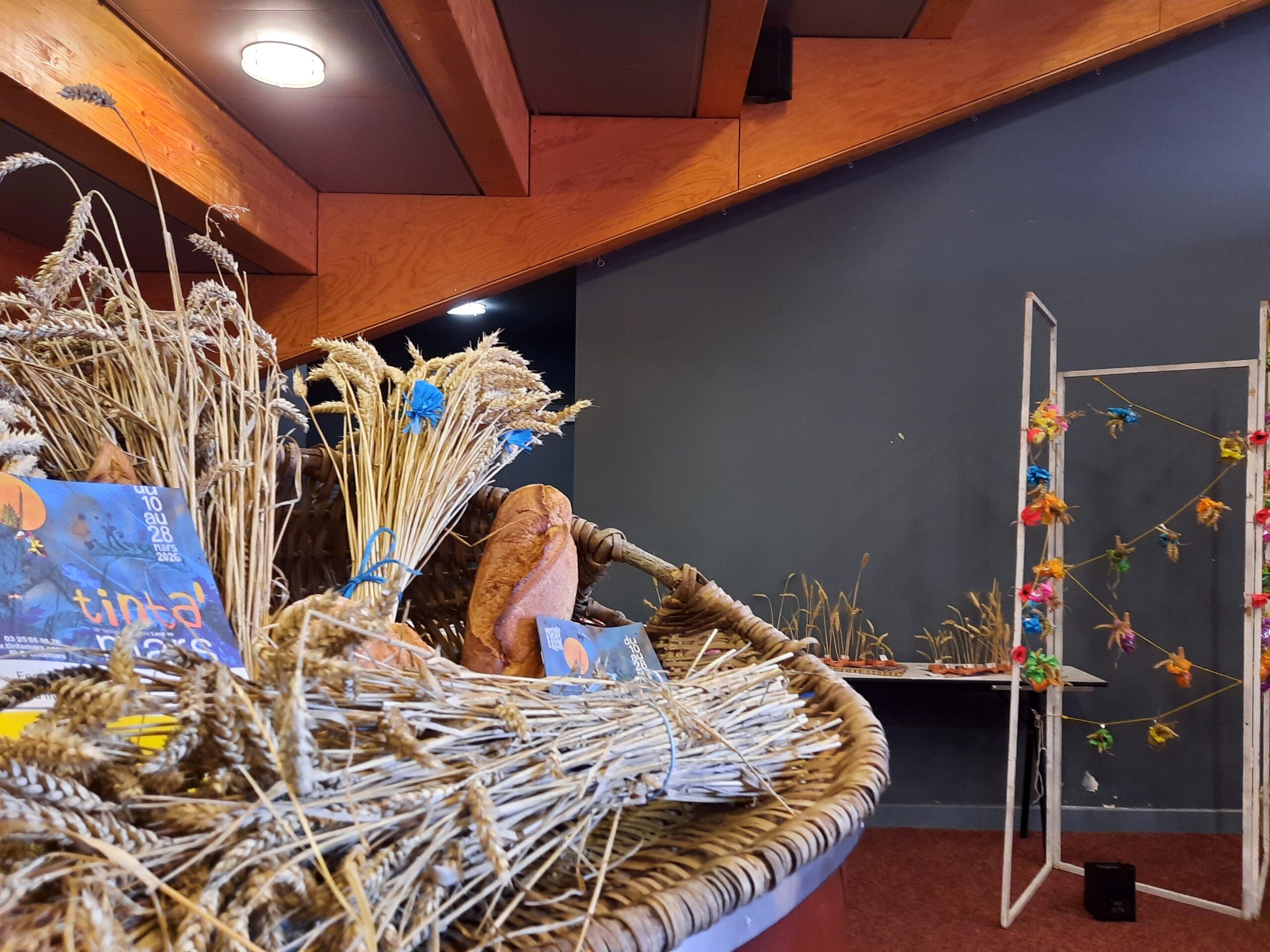 Photo de la décoration réalisée par les bénévoles.