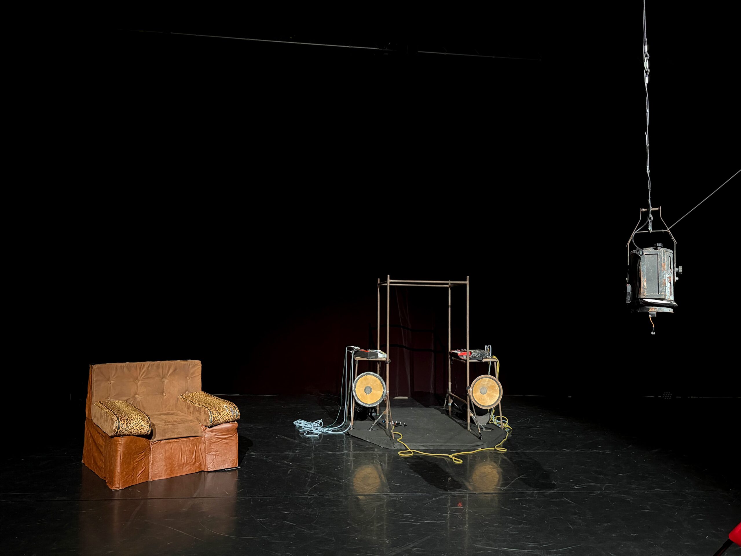Photo du décor du spectacle "Canopée".