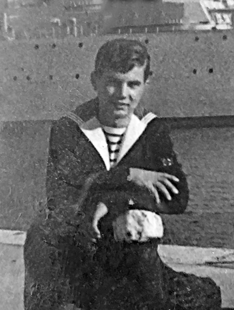 Photographie de Marie Petitjean enfant